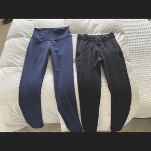 Alo workout leggings both for $80- never worn